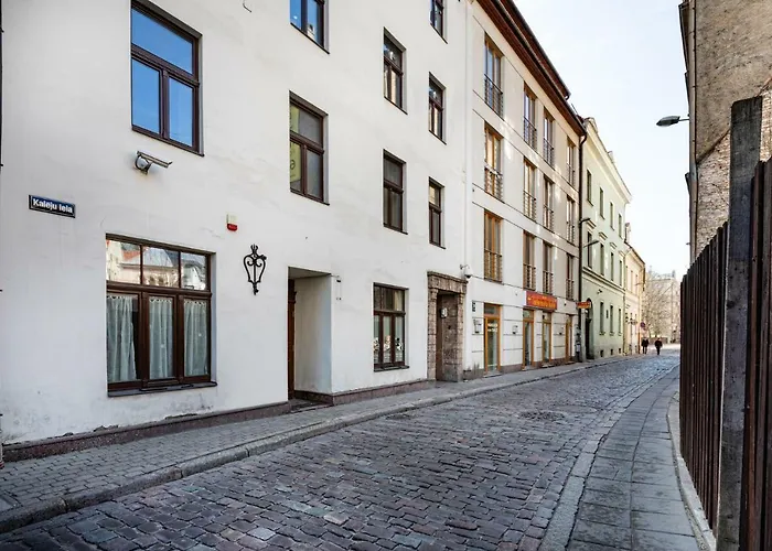 Dzīvoklis Old Riga Kaleju Studio Apartment With Terrace Riga